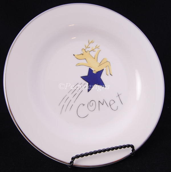 Pottery barn hotsell reindeer plates